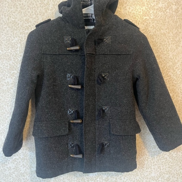 Kids Wool Coat - Picture 2 of 8